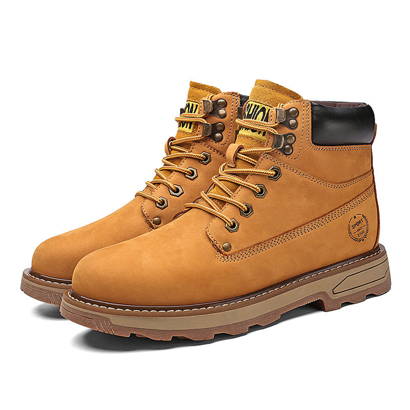Men's High-Top Outdoor Sports Rhubarb Boots