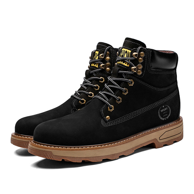 Men's High-Top Outdoor Sports Rhubarb Boots