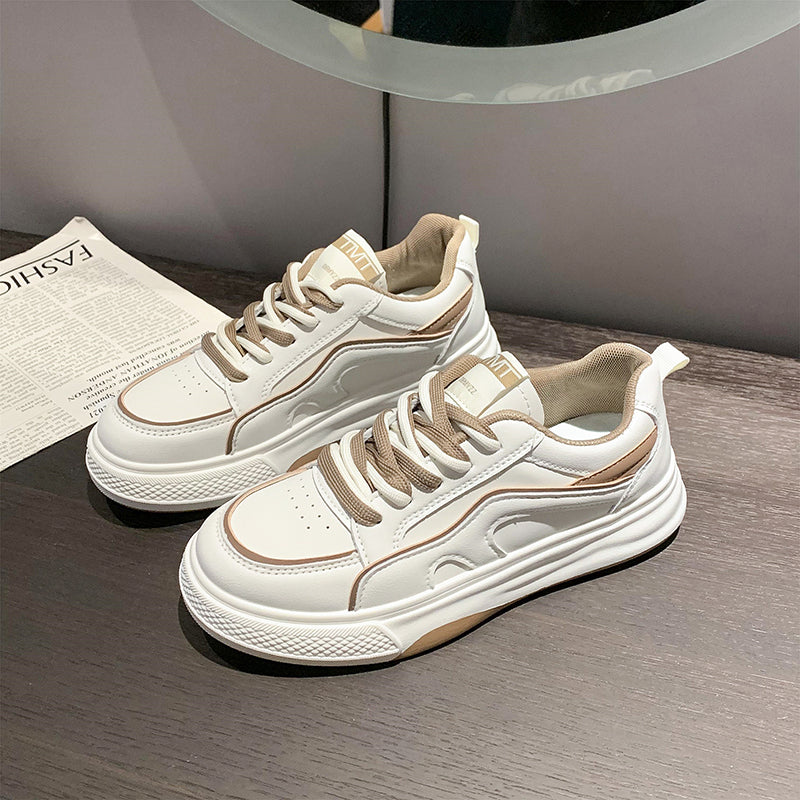Women's Blue and White Casual Sports Shoes - Versatile Style