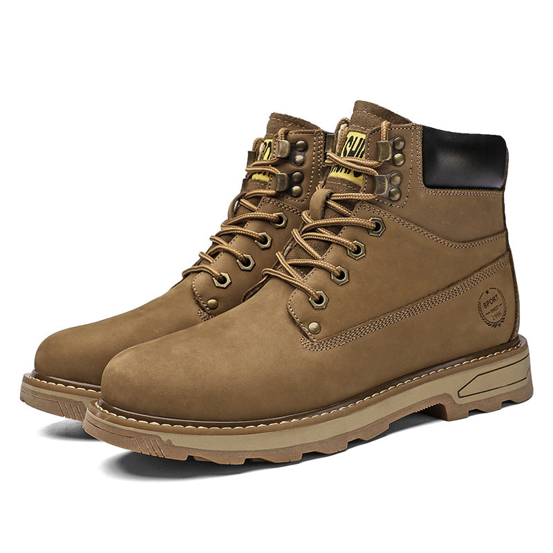 Men's High-Top Outdoor Sports Rhubarb Boots