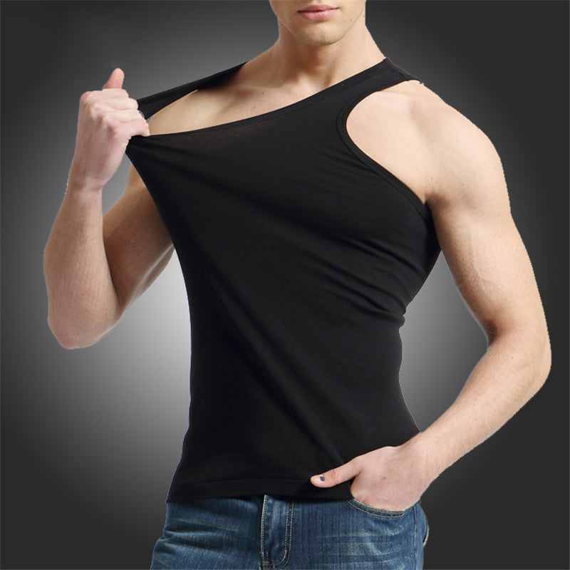 High-Quality Cotton Slim Fit Tank Top for Men